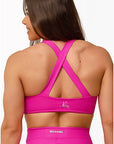 Top Aurora Pink / branco — foto 2