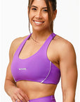Top Aurora Violeta / Branco — foto 4
