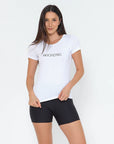 Blusa Dry Bchose Branco / Bege — foto 1