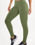 Legging Peonia Verde Croco Canelado — foto 4