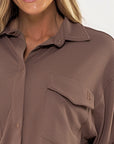 Camisa Violeta Marrom — foto 3