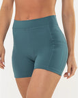 Shorts Aurora Verde Pavão — foto 1