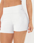 Shorts Lótus 2.0 Branco Canelado — foto 4