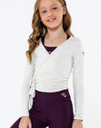 Blusa Orquídea Infantil Cream — foto 1