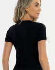 Blusa Pima Dália Preto — foto 2