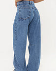 Calça Barrel Abelha Jeans — foto 2