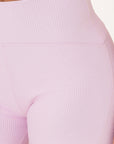 Shorts Lótus Rosa Cand Canelado — foto 3
