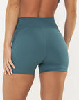 Shorts Aurora Verde Pavão — foto 2