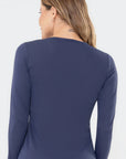 Blusa Tulipa Marinho — foto 4