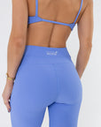 Legging Peônia Azul Cerúleo Canelado — foto 5