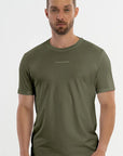 Camiseta Pima Carvalho Verde Croco — foto 1