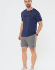 Camiseta Dry Básica Masculina Marinho — foto 5