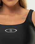 Top Verbena Preto Iron