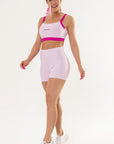 Shorts Lótus Rosa Cand Canelado — foto 5