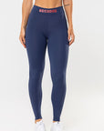 Legging Peônia Azul College — foto 1