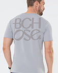 Camiseta Dry Básica Masculina Cinza — foto 2