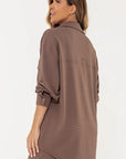 Camisa Violeta Marrom — foto 5