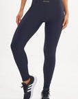 Legging Peônia Preto Canelado — foto 1