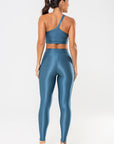 Legging Peonia Azul Jeans Glow — foto 5