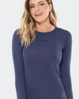 Blusa Tulipa Marinho — foto 1