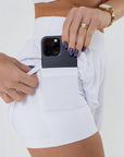 Shorts Flor Branco — foto 6
