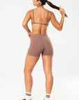 Shorts Peônia Castanho — foto 5