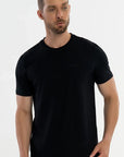 Camiseta Pima Carvalho Preto — foto 1