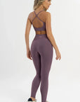Legging Hibisco Rosa Satin — foto 7
