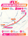 Escolha seu percurso: 3 km ou 5 km
