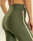 Legging Íris Verde Croco / Cream — foto 4