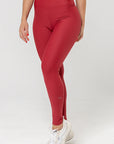 Legging Perpétua 4" Red Dark