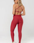 Legging Perpétua 4" Red Dark — foto 10