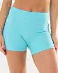 Shorts Lótus Azul Celeste