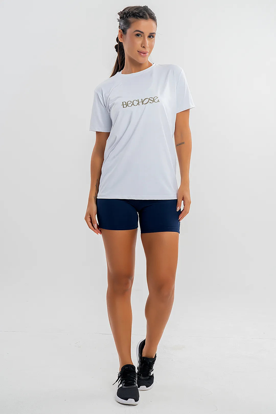 Camiseta Feminina Bchose Branco — foto 5