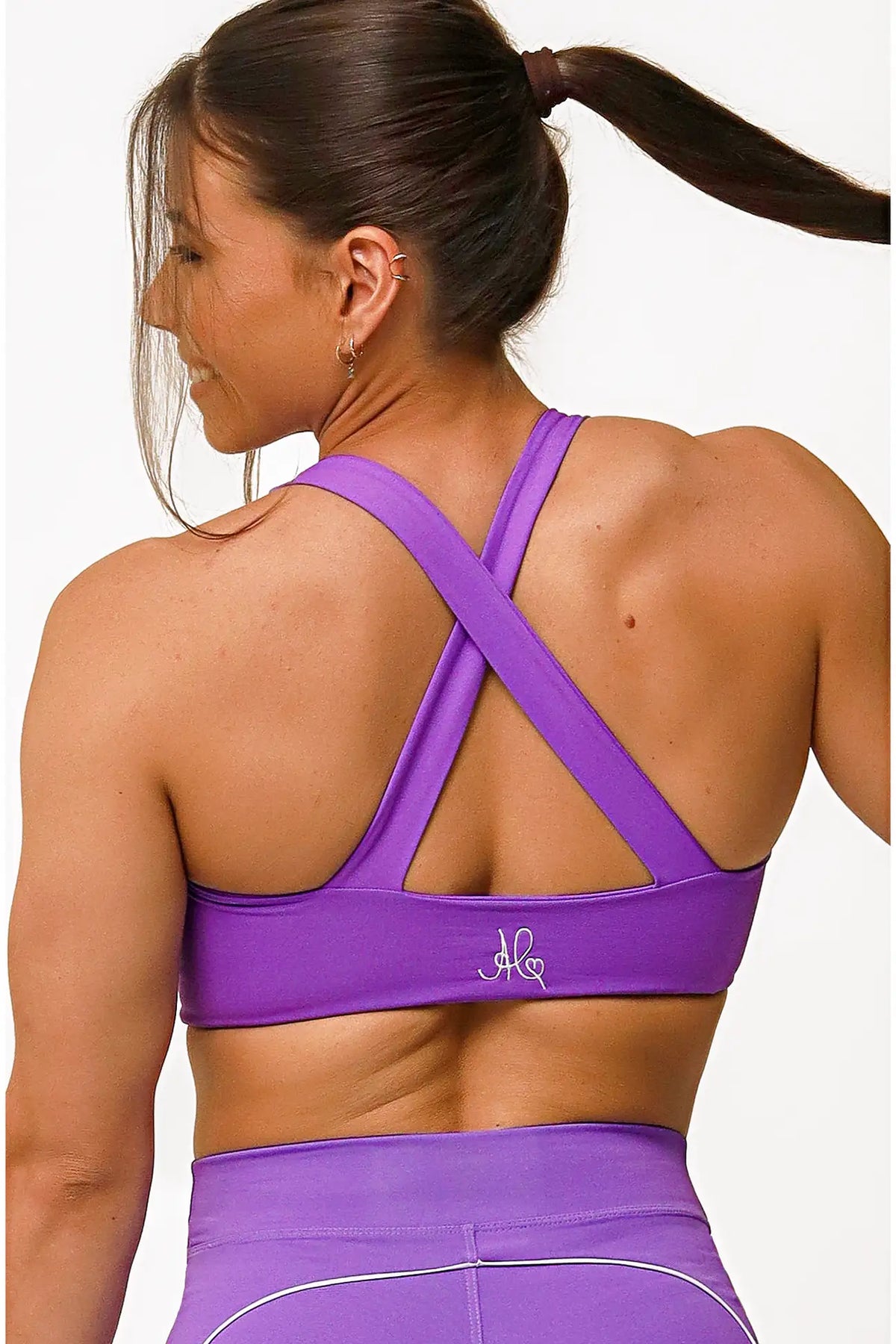Top Aurora Violeta / Branco — foto 2