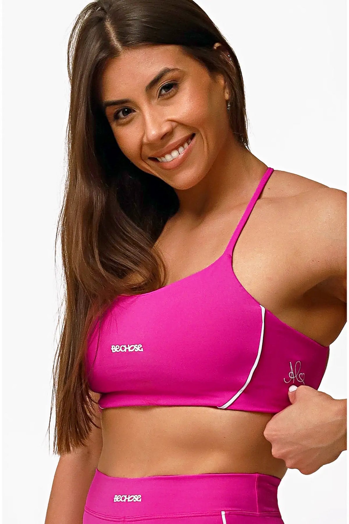 Top Bella Pink / Branco — foto 4