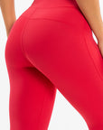 Legging Peônia Vermelho Lichia — foto 3