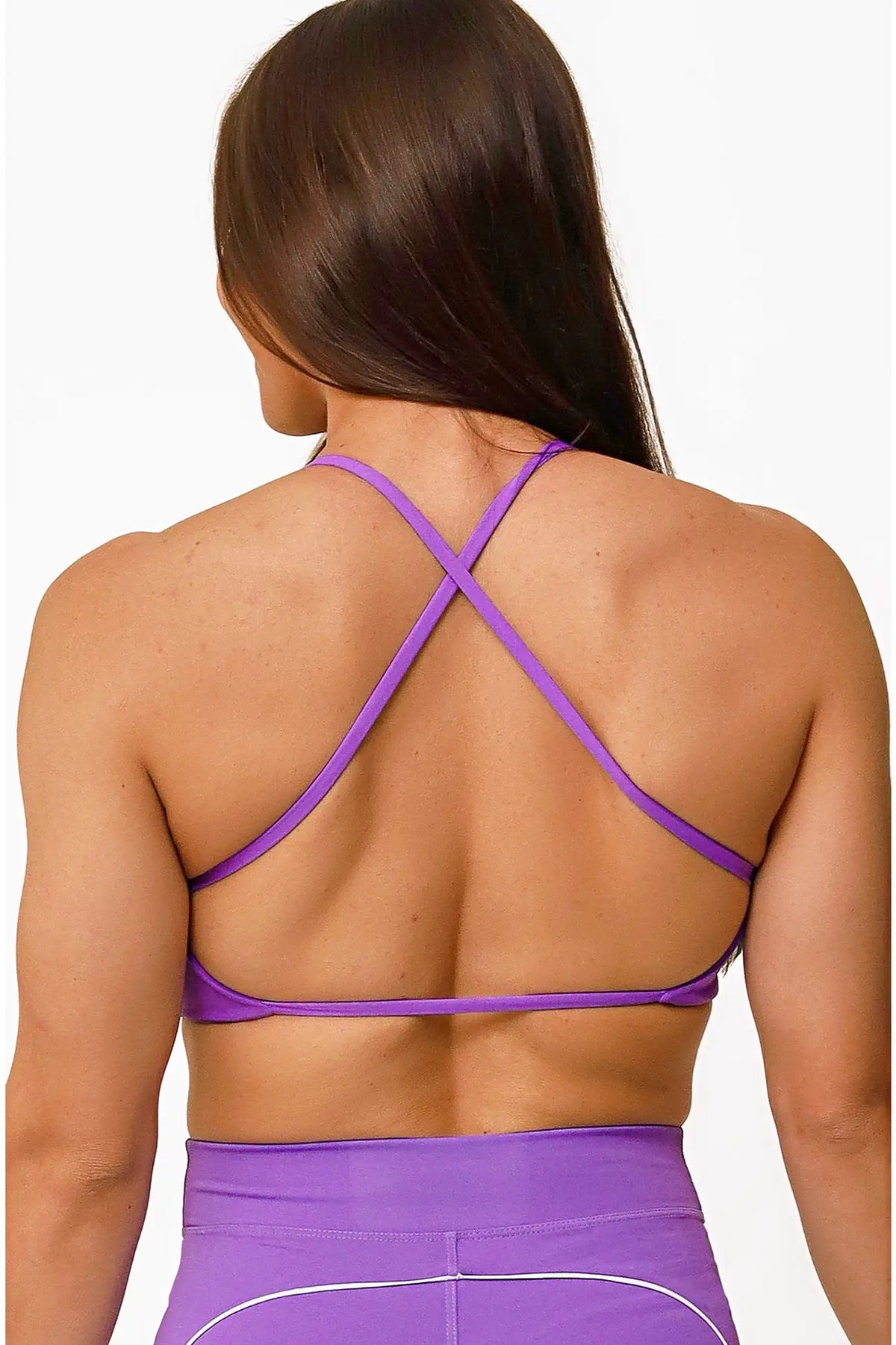 Top Bella Violeta / Branco — foto 2