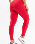 Legging Peônia Vermelho Lichia — foto 2