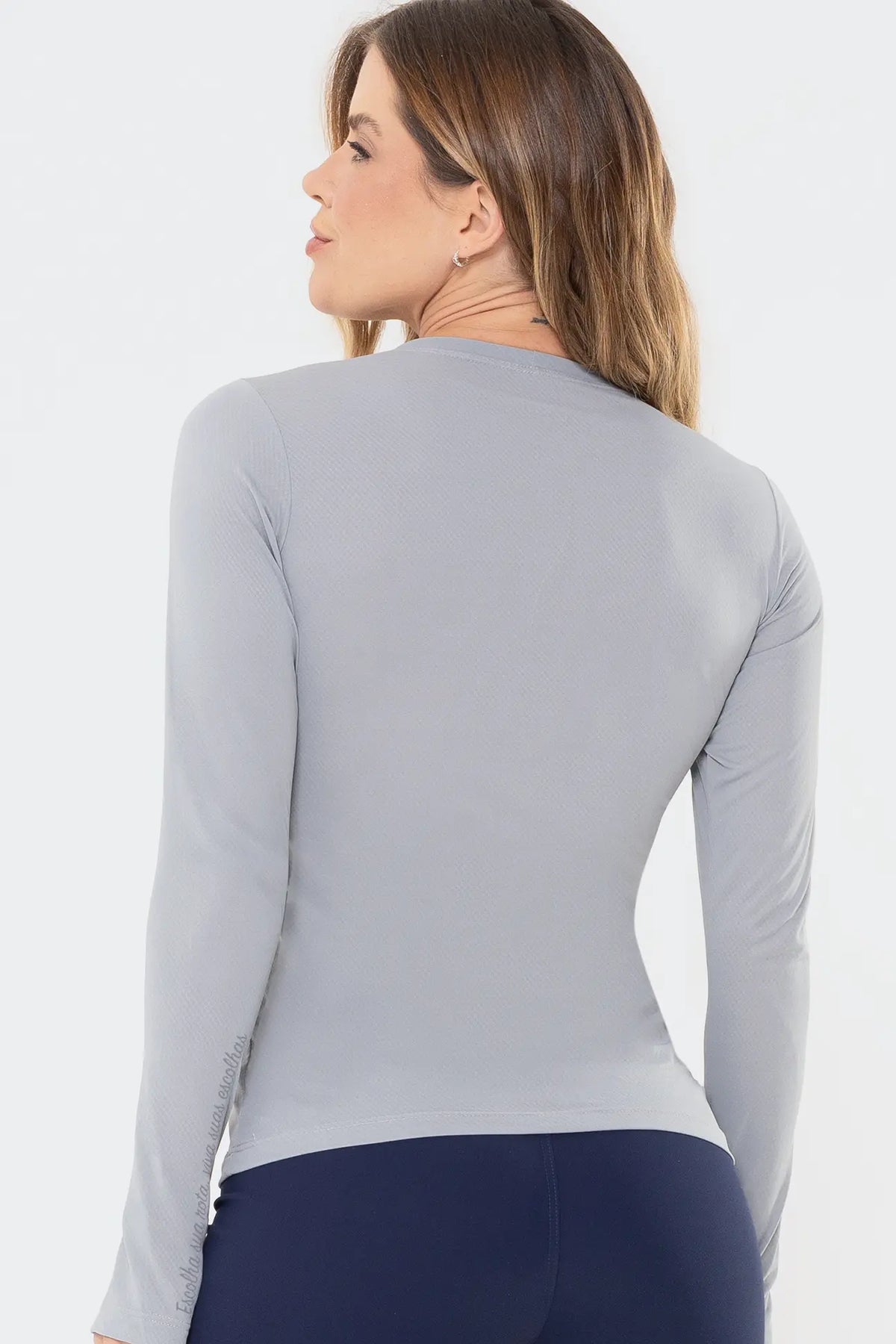 Blusa Tulipa Cinza — foto 4