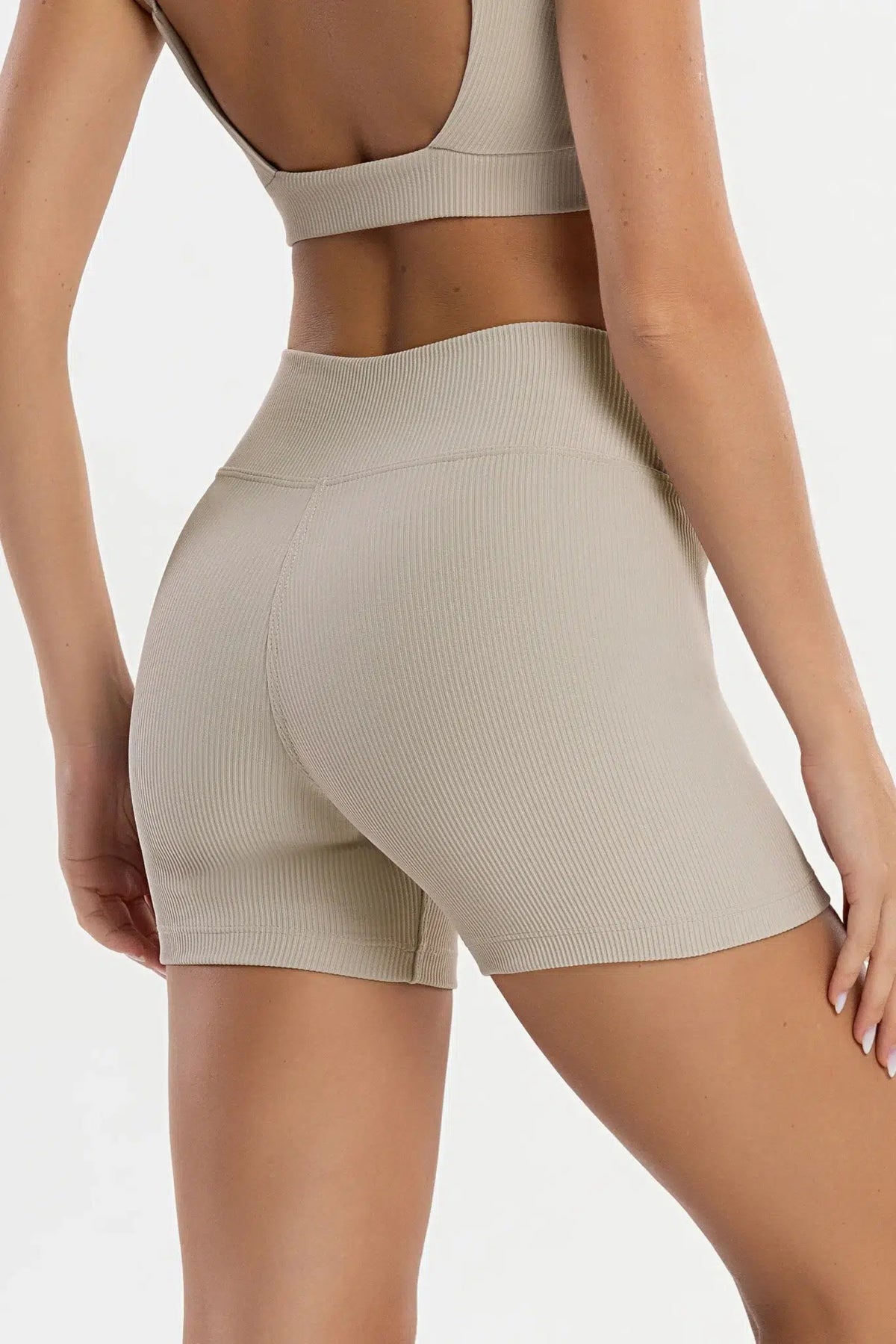 Shorts Perpétua Kraft Canelado — foto 2