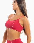 Top Jasmim Vermelho Lichia / Branco — foto 4