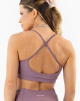 Top Violeta Rosa Satin — foto 2