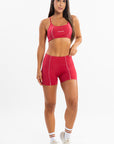 Top Jasmim Vermelho Lichia / Branco — foto 5