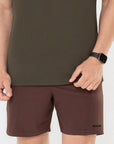 Camiseta Casual Tech Verde Militar — foto 3