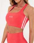 Top Lótus Vermelho Goiaba / Branco — foto 3