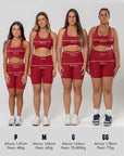 Shorts Perpétua 6" Red Dark — foto 5