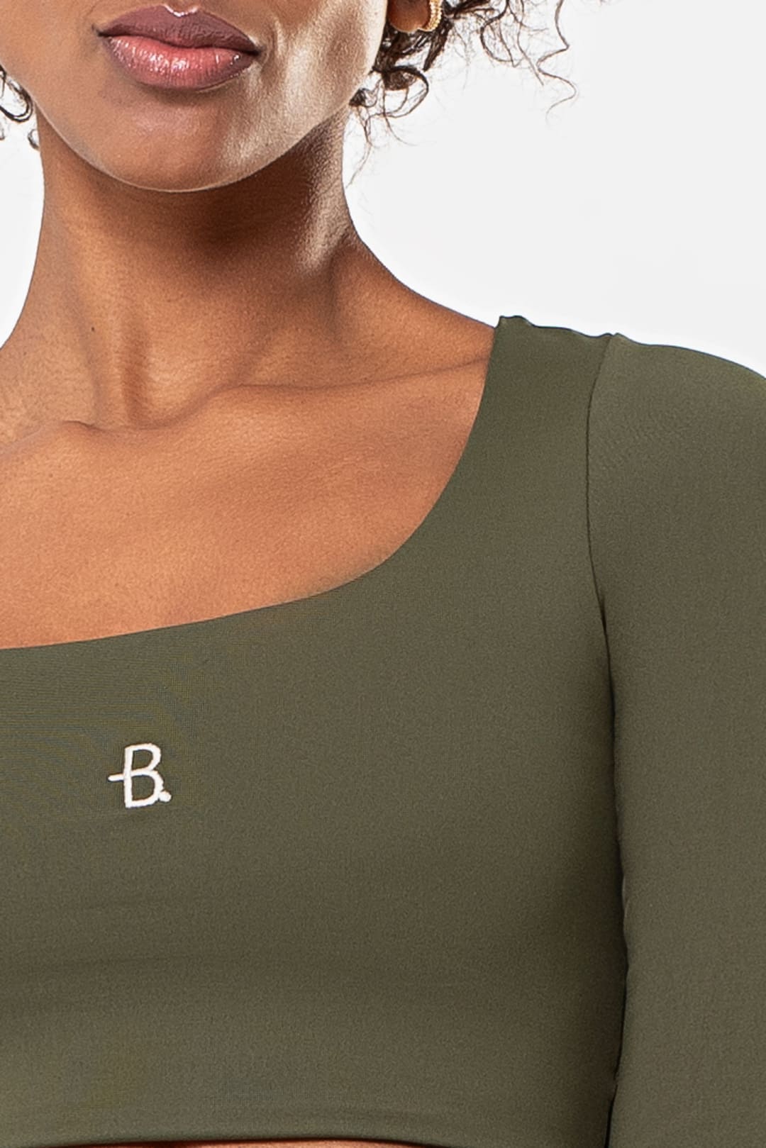 Cropped Lótus Verde Exército — foto 3