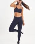 Legging Peônia Preto Canelado — foto 5
