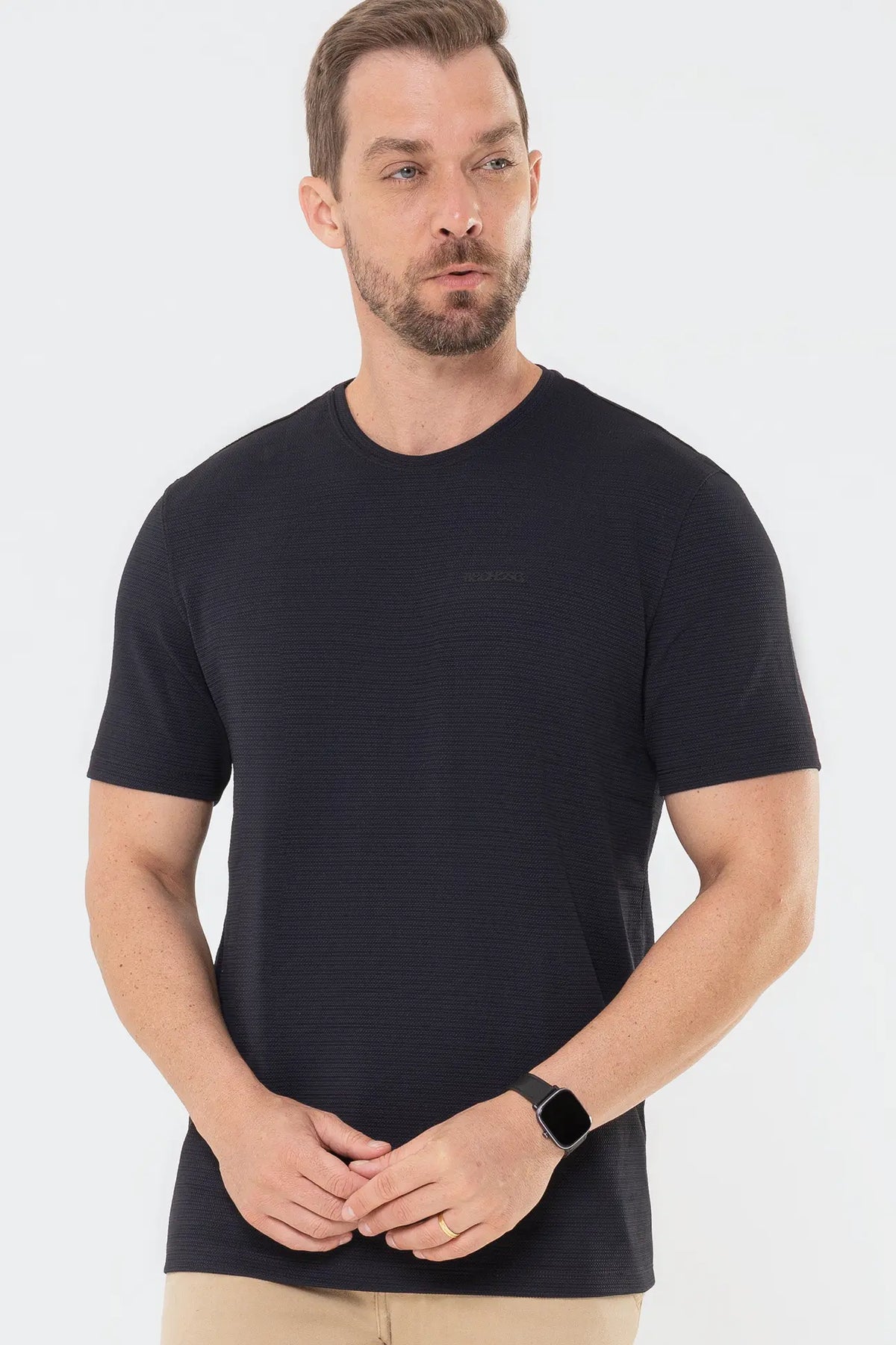 Camiseta Casual Tech Preto — foto 1